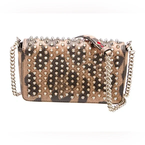 Christian Louboutin leopard print bag 💓